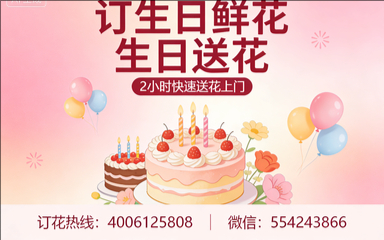 泰安新泰市订生日鲜花生日送花